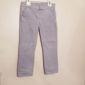 Janie & Jack velvet dress pant with bows on back